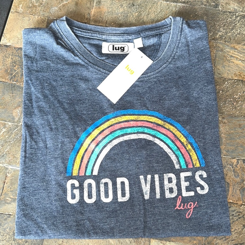 🌈Lug T-shirt Blue RARE